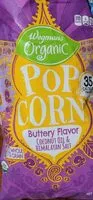Mängden socker i Pop corn Buttery Flavor coconut oil &Himalayan salt