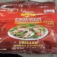 Mängden socker i Grilled Chicken Breast Strips (Lemon & Garlic)