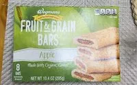 Mängden socker i Fruit & grain bars apple