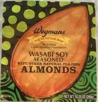 Mängden socker i Wasabi soy seasoned with other natural flavors almonds
