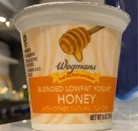 Mängden socker i blended lowfat honey yogurt