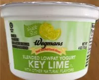 Mängden socker i Blended Lowfat Yogurt Key Lime