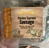 Mängden socker i Chicken supremo sausage