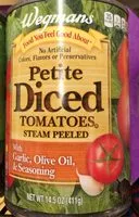 Mängden socker i Petit diced tomatoes