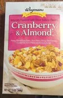 Mängden socker i Cranberry  Almond