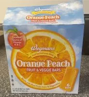 Mängden socker i Orange-Peach Fruit & Veggie Bars