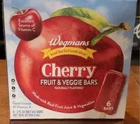 Mängden socker i Cherry fruit & veggie bar