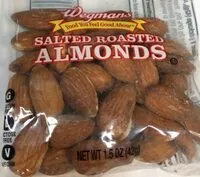 Mängden socker i Salted Roasted Almonds
