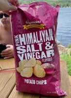 Mängden socker i Pink Himalayan Salt & Vinegar Potato Chips