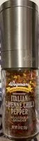 Mängden socker i Italian cayenne chili pepper
