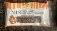 Mängden socker i Mini Semi-Sweet Chocolate Morsels