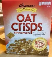 Mängden socker i Cinnamon Oat Crisps