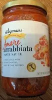 Mängden socker i Amore Arrabbiata pasta Sauce