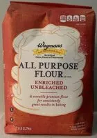 Mängden socker i All Purpose Flour, Enriched Unbleached