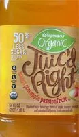 Mängden socker i Juic’d Right mango pineapple passionfruit