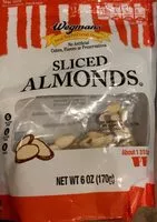 Mängden socker i Sliced Almonds
