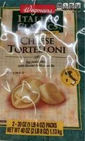 Mängden socker i Cheese Tortelloni