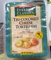 Mängden socker i Tri-Colored Cheese Tortellini