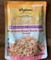 Mängden socker i Whole grain brown rice and quinoa seasoned