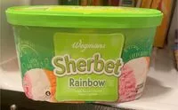Mängden socker i Sherbet Rainbow