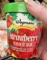 Mängden socker i Strawberry ice cream