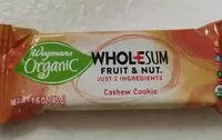 Mängden socker i Wholesum cashew cookie