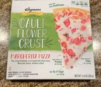 Mängden socker i Cauliflower crust margarita pizza