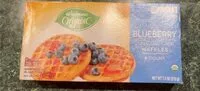 Mängden socker i Organic Blueberry Waffles
