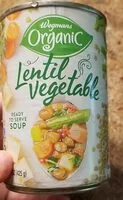 Mängden socker i Lentil Vegetable soup