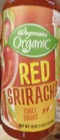 Mängden socker i Wegmans Organic Red Sriracha