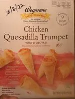 Mängden socker i Chicken Quesadilla Trumpet