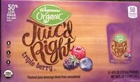 Mängden socker i Triple Berry Juice’d Right