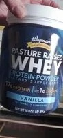 Mängden socker i Wegman's pasture raised whey protein powder