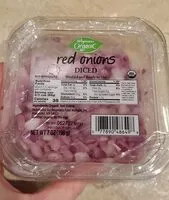 Mängden socker i red onions
