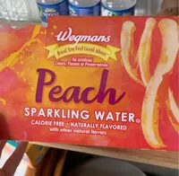 Mängden socker i Peach sparkling water
