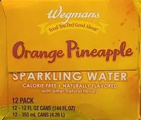 Mängden socker i Orange Pineapple Sparklung Water