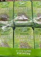 Mängden socker i Roasted Seaweed Snacks