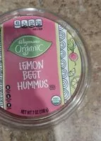 Mängden socker i Lemon beet hummus