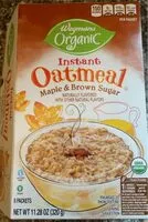 Mängden socker i Instant oatmeal