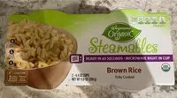 Mängden socker i steamables brown rice