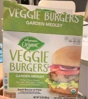Mängden socker i Veggie burger garden medley