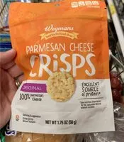 Mängden socker i Wegmans parmesan cheese crisps