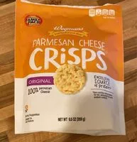 Mängden socker i parmesan cheese crisps