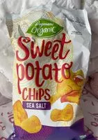Mängden socker i Sweet potato chips sea salt