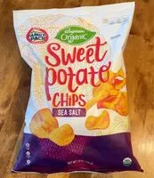 Mängden socker i Organic Sweet Potato Chips Sea Salt