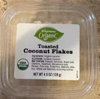 Mängden socker i Toasted coconut flakes