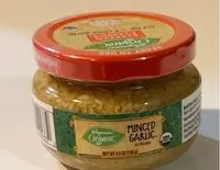 Mängden socker i Organic Minced Garlic