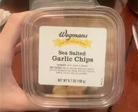 Mängden socker i Sea salted garlic chips