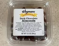 Mängden socker i Dark Chocolate Almonds