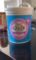 Mängden socker i Greek whole milk plain yogurt